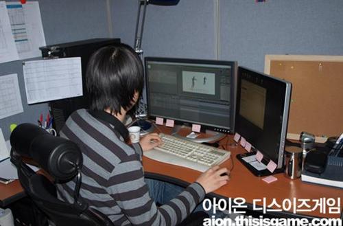 《永恒之塔》用真人模型制作角色动作图