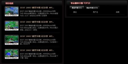 联想IEST2009酷炫官网功能模块介绍