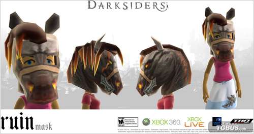 XBOX360 暗黑血统:战神之怒 头像人偶