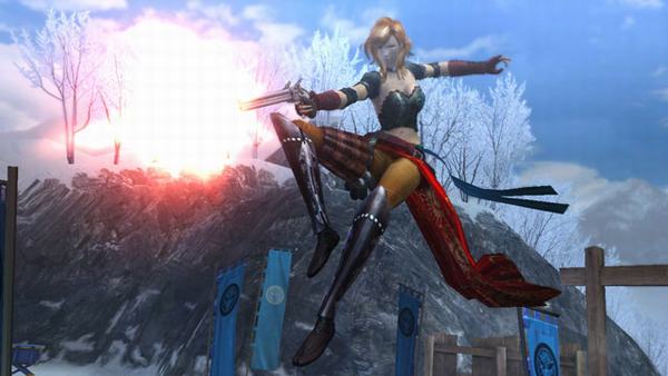 《战国Basara3》打手枪女王游戏图