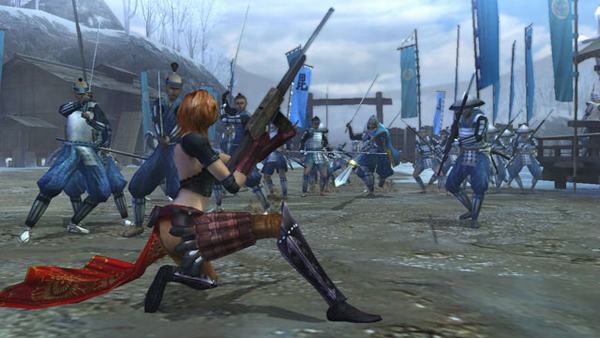 《战国Basara3》打手枪女王游戏图