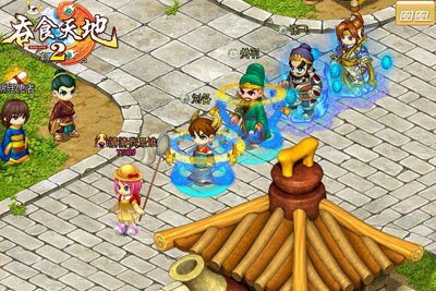 刘关张做跟班 吞食天地2OL武将任差遣