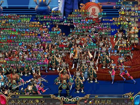 《名将三国》趣味答题 人山人海抢幻装