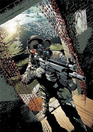 这家伙拿着枪还是很帅的 这家伙拿着枪还是很帅的