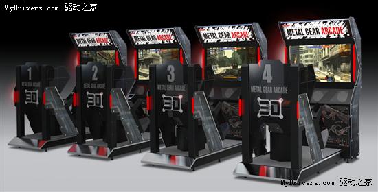 3D立体+头部控制 《合金装备》街机版宣布