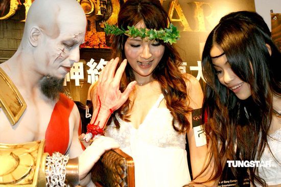 游戏《God Of War III》宣传活动 游戏《God Of War III》宣传活动