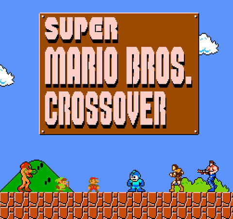 八仙过海各显神通-超级马里奥英雄人物穿越版