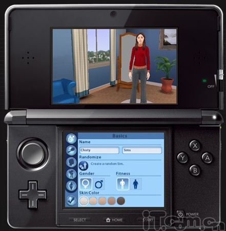E3 2010《模拟人生3》3DS版游戏截图公布