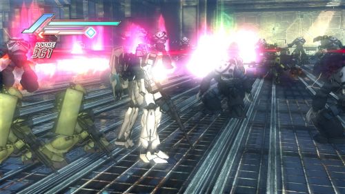 被爆风卷入的其他敌机诱发另一波爆炸 被爆风卷入的其他敌机诱发另一波爆炸