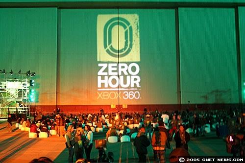 2005年Xbox360的“Zero Hour”发售会