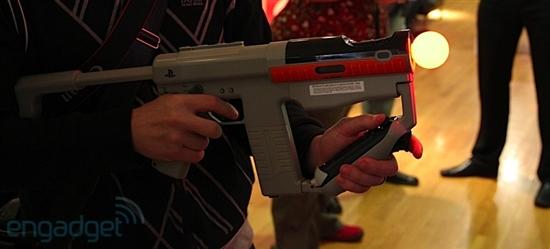 集成PS Move控制器的Sharp shooter游戏枪 集成PS Move控制器的Sharp shooter游戏枪