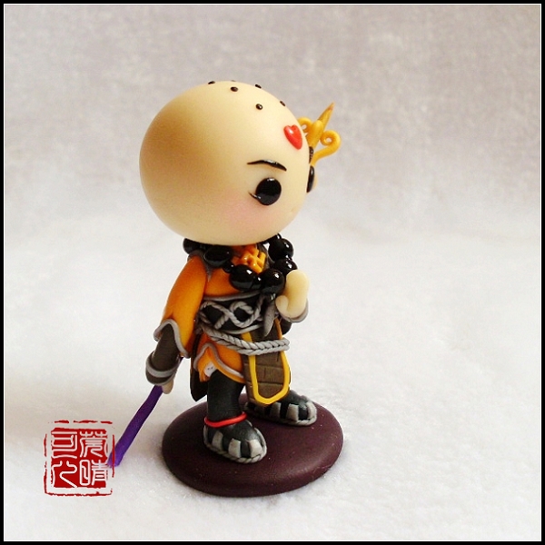 剑网3可儿软陶：两个小和尚的不同命运