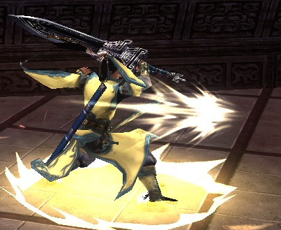 剑网3：体服藏剑华丽技能效果截图展示