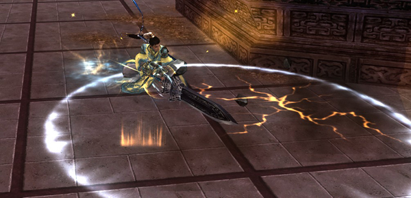 剑网3：体服藏剑华丽技能效果截图展示