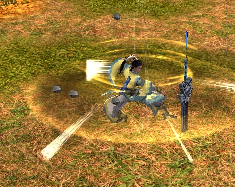 剑网3：体服藏剑华丽技能效果截图展示