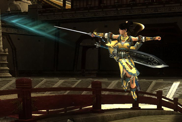 剑网3：体服藏剑华丽技能效果截图展示