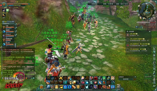 《剑侠情缘3》阵营攻防战火爆截图放出