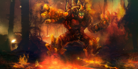 《英雄联盟》全新英雄原画 死神眼系列