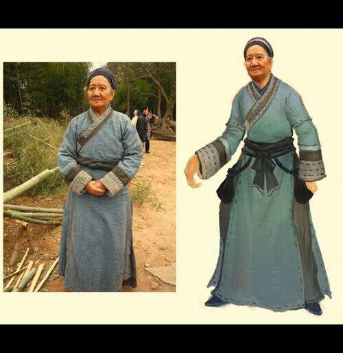 真假蔡婆