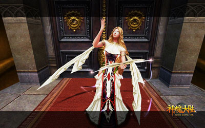 图片: 图4：《神魔大陆》截图-牧师.jpg