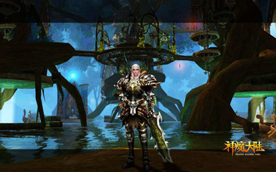 图片: 图5：《神魔大陆》截图-战士.jpg