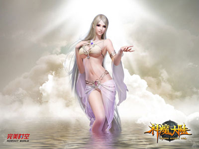 图片: 图2：《神魔大陆》最美女神希莉娅.jpg