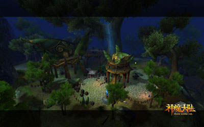 图片: 图2：《神魔大陆》截图-荆棘营地.jpg