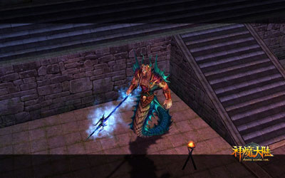 图片: 图4：《神魔大陆》截图-纳迦大将军戈麦斯.jpg