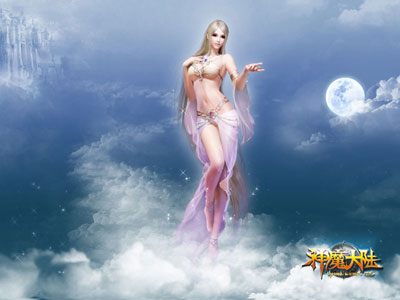图片: 图2：《神魔大陆》最美女神壁纸.jpg
