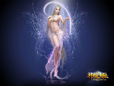 图片: 图4：《神魔大陆》最美女神壁纸.jpg