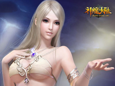 图片: 图3：《神魔大陆》最美女神希莉娅.jpg