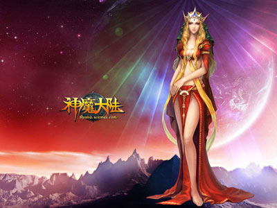图片: 图4：《神魔大陆》高清壁纸-中位神西帕米拉.jpg