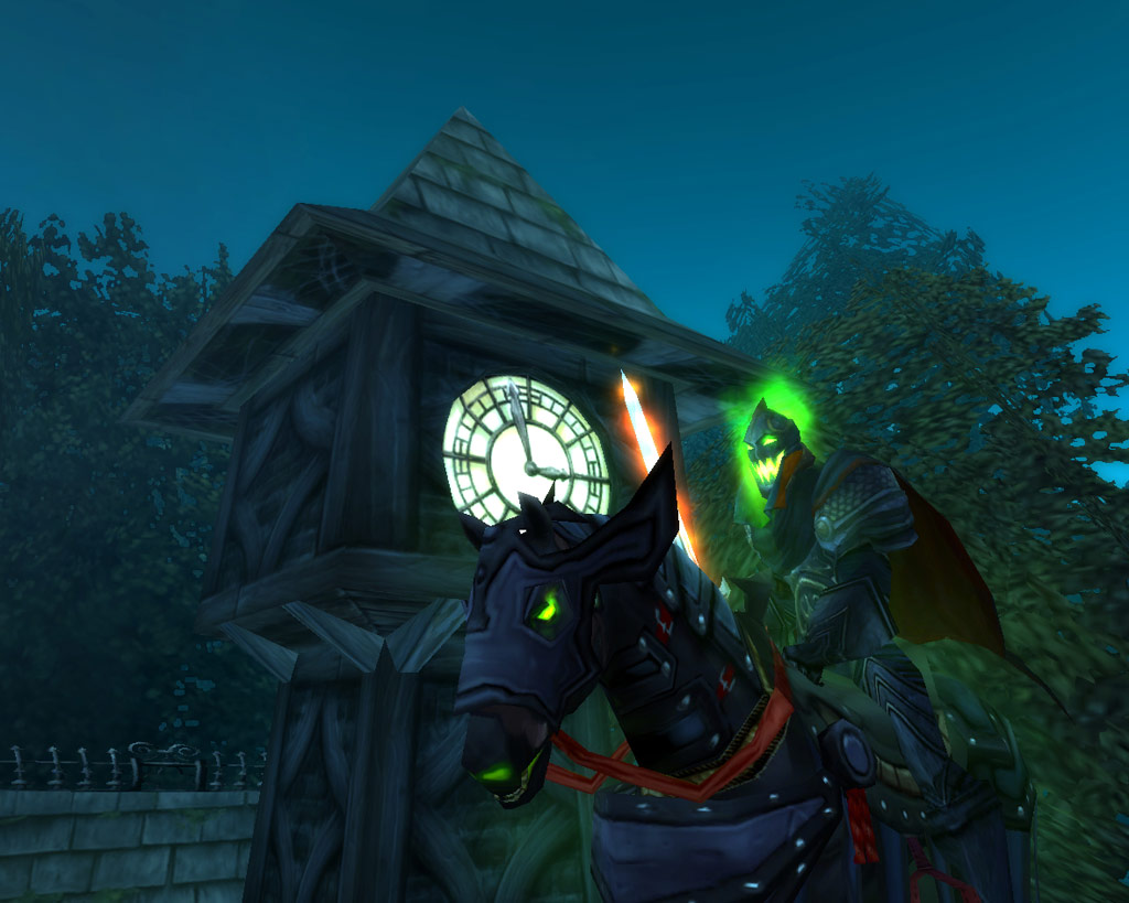 召唤出来的节日boss无头骑士