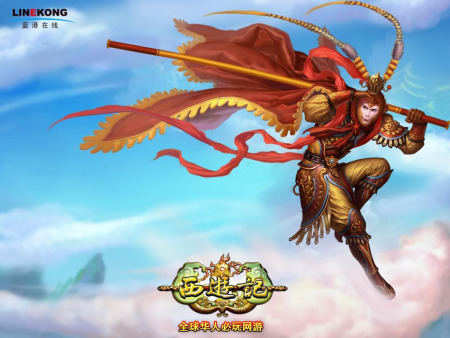 【图3《西游记》第一版孙悟空造型】