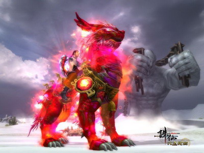 驾诛仙烈火战骑 迎红火“牛”年！