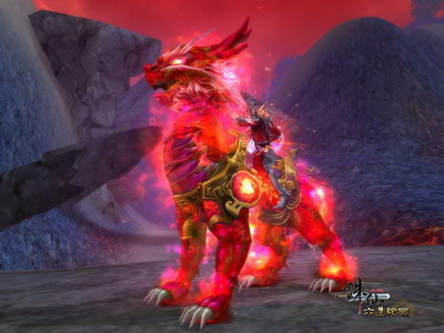 驾诛仙烈火战骑 迎红火“牛”年！