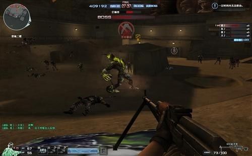 CF挑战模式神秘营地的战术配合打法