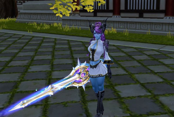 超绚丽的长剑 创世西游神鲛绡多图展示