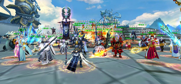 创世西游风扬云动缘聚赤明给力全家福