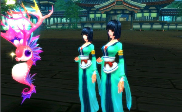 玩家截图留念 创世那年我们与粉嫩小海马