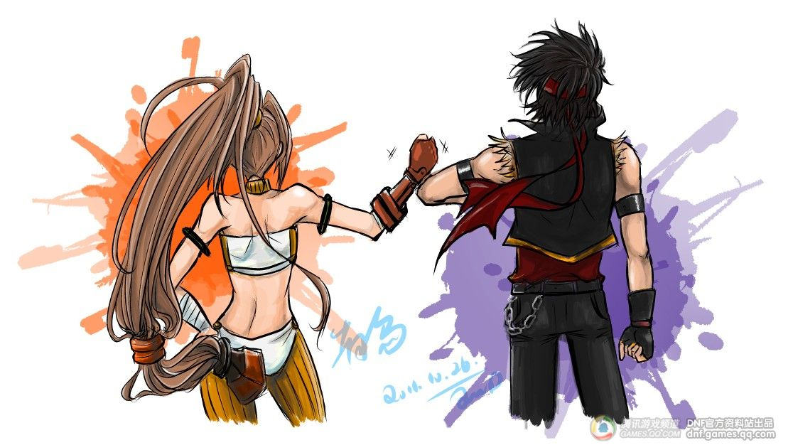 DNF百万亚洲漫画大师赛 资料站精品作品一览