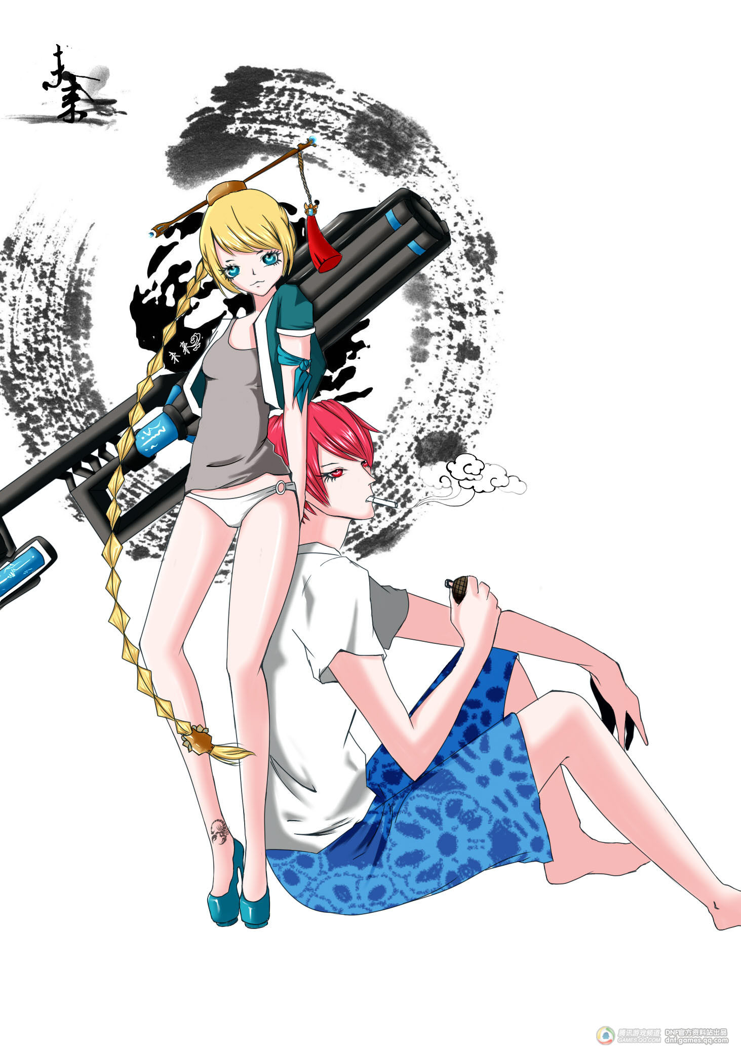 DNF百万亚洲漫画大师赛 资料站精品作品一览