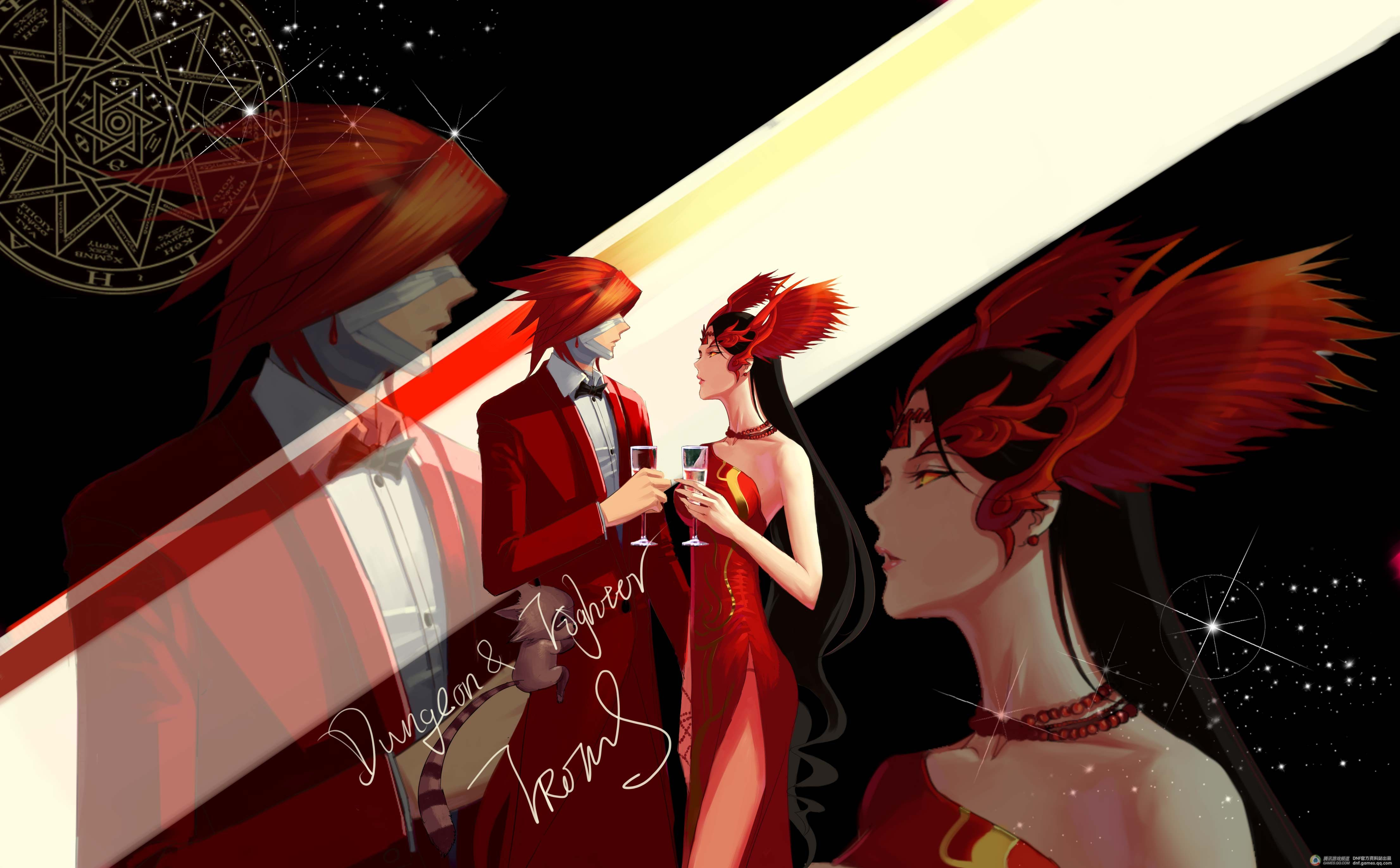 DNF百万亚洲漫画大师赛 资料站精品作品一览