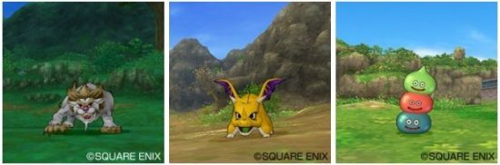 凶暴狮子狗、小龙、史莱姆塔 凶暴狮子狗、小龙、史莱姆塔