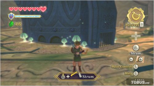 塞尔达传说 天空之剑 游戏评测 电玩巴士Wii中文网