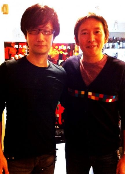 小岛与豆导钮承泽合影(照片取自小岛个人Twitter) 小岛与豆导钮承泽合影(照片取自小岛个人Twitter)