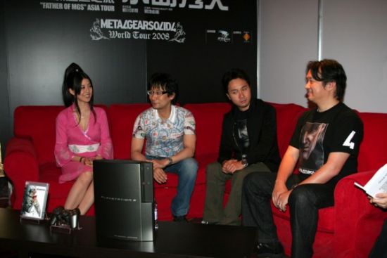 2008年7月《合金装备4:爱国者之枪》见面会 2008年7月《合金装备4:爱国者之枪》见面会