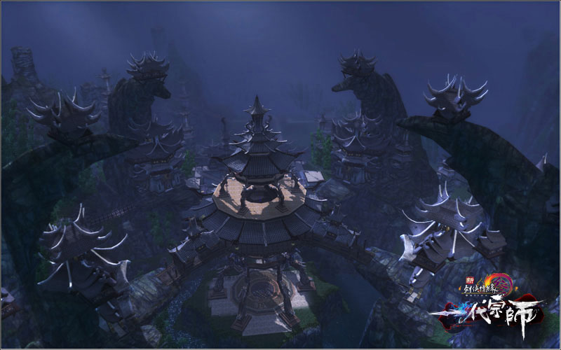 唐门场景实景截图