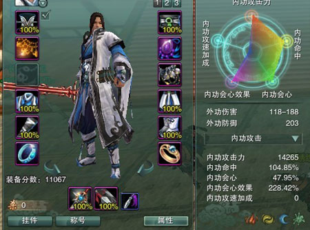 气纯PVE 无BUFF属性图