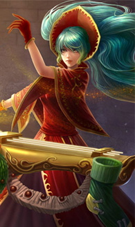 LOL英雄联盟娑娜皮肤